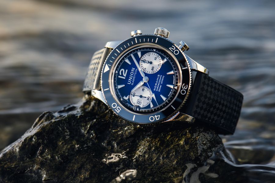 Union Glashütte Noramis Sport Chronograph D012.927.17.047.00 Herren Automatikchronograph Taucheruhr Union Glashütte Noramis Sport Chronograph D012.927.17.047.00 Herren Automatikchronograph Taucheruhr