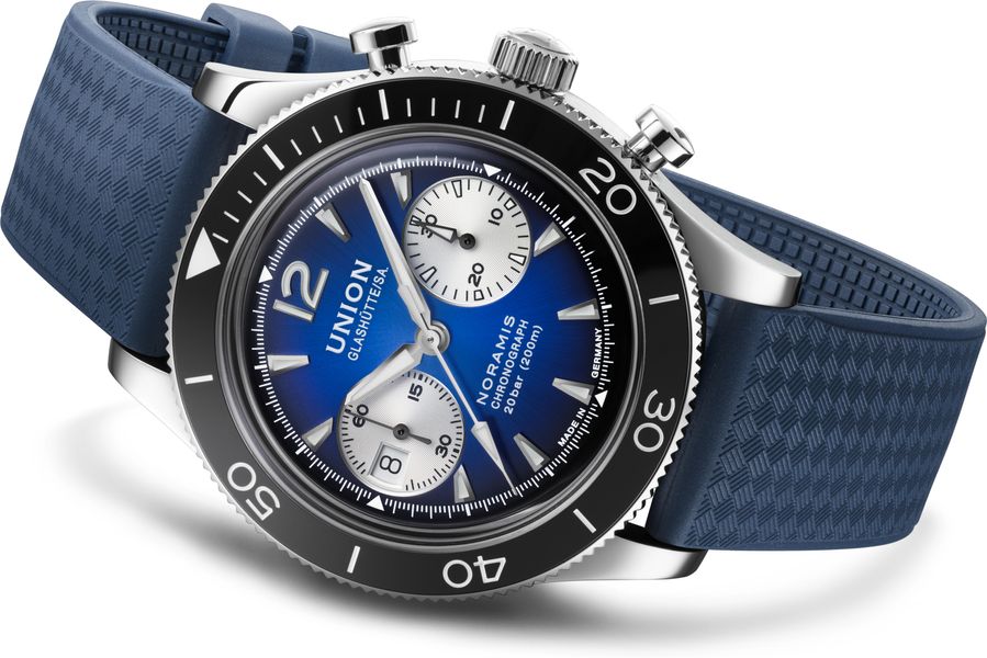 Union Glashütte Noramis Sport Chronograph D012.927.17.047.00 Herren Automatikchronograph Taucheruhr Union Glashütte Noramis Sport Chronograph D012.927.17.047.00 Herren Automatikchronograph Taucheruhr