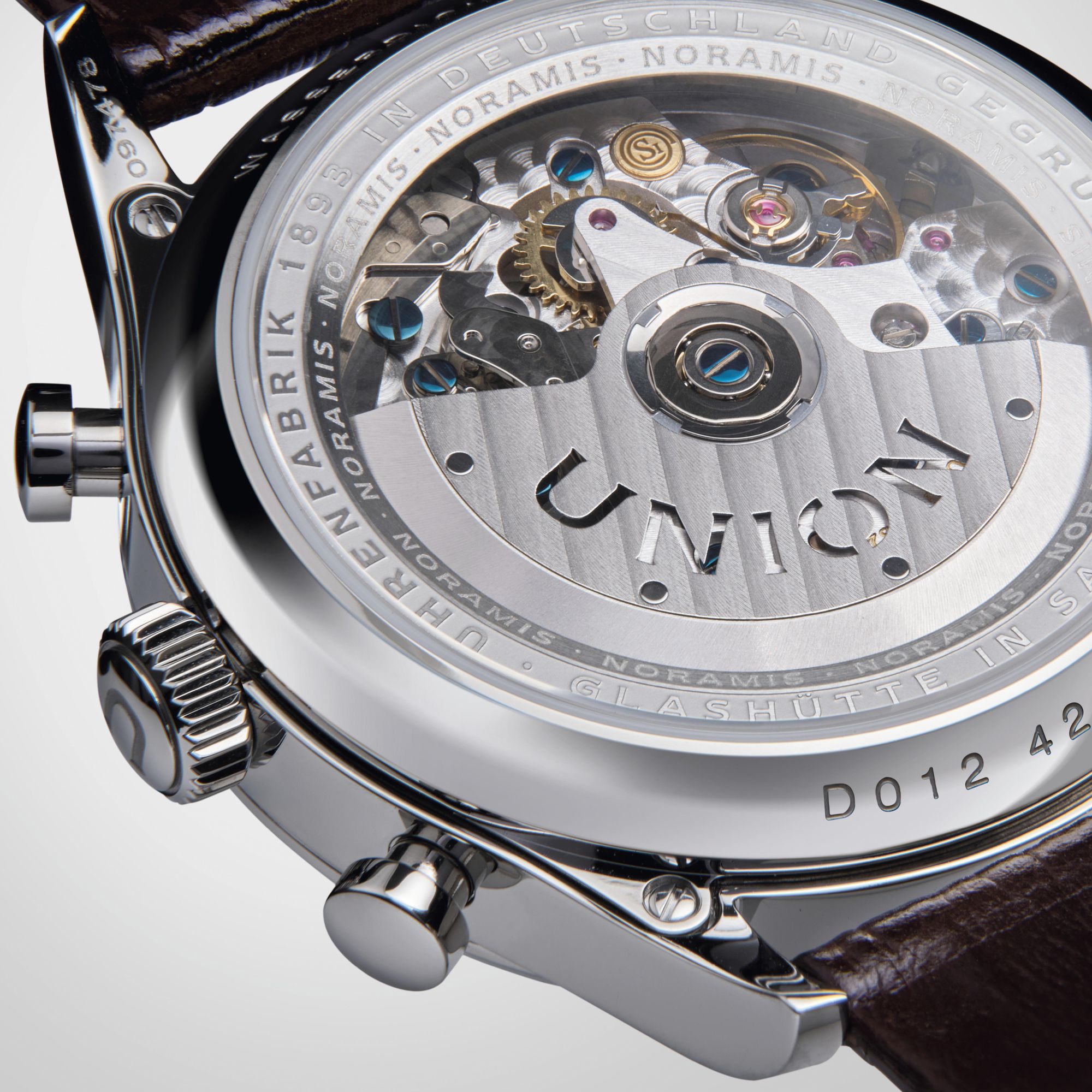 Union Glashütte Noramis Chronograph D012.427.16.037.01 Automatische herenchronograaf