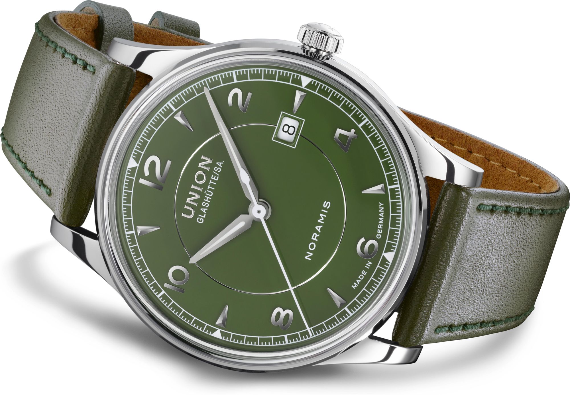 Union Glashütte Noramis Datum 40 mm D016.407.16.097.00 Herren Automatikuhr