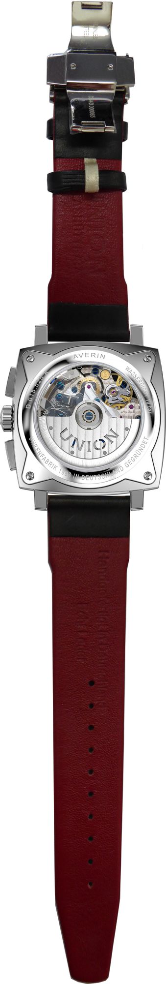 Union Glashütte Averin Chronograph Moonphase D015.525.16.051.00 Automatic Mens Chronograph