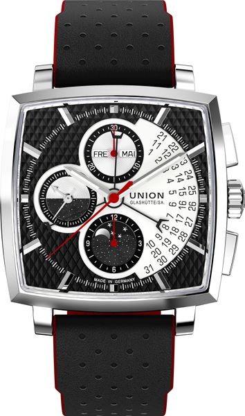 Union Glashütte Averin Chronograph Moonphase D015.525.16.051.00 Herren Automatikchronograph Union Glashütte Averin Chronograph Moonphase D015.525.16.051.00 Herren Automatikchronograph