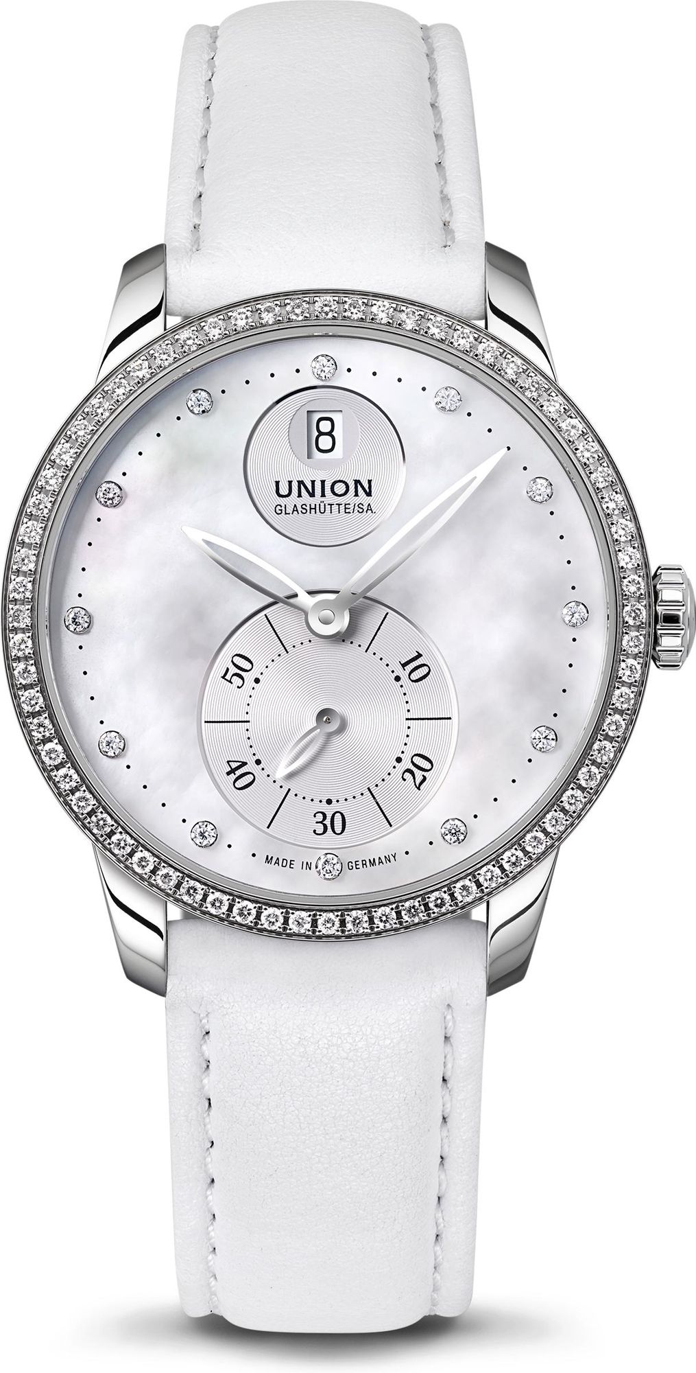 Union Glashütte Seris kleine Sekunde D013.228.66.116.00 Automatisch horloge voor dames