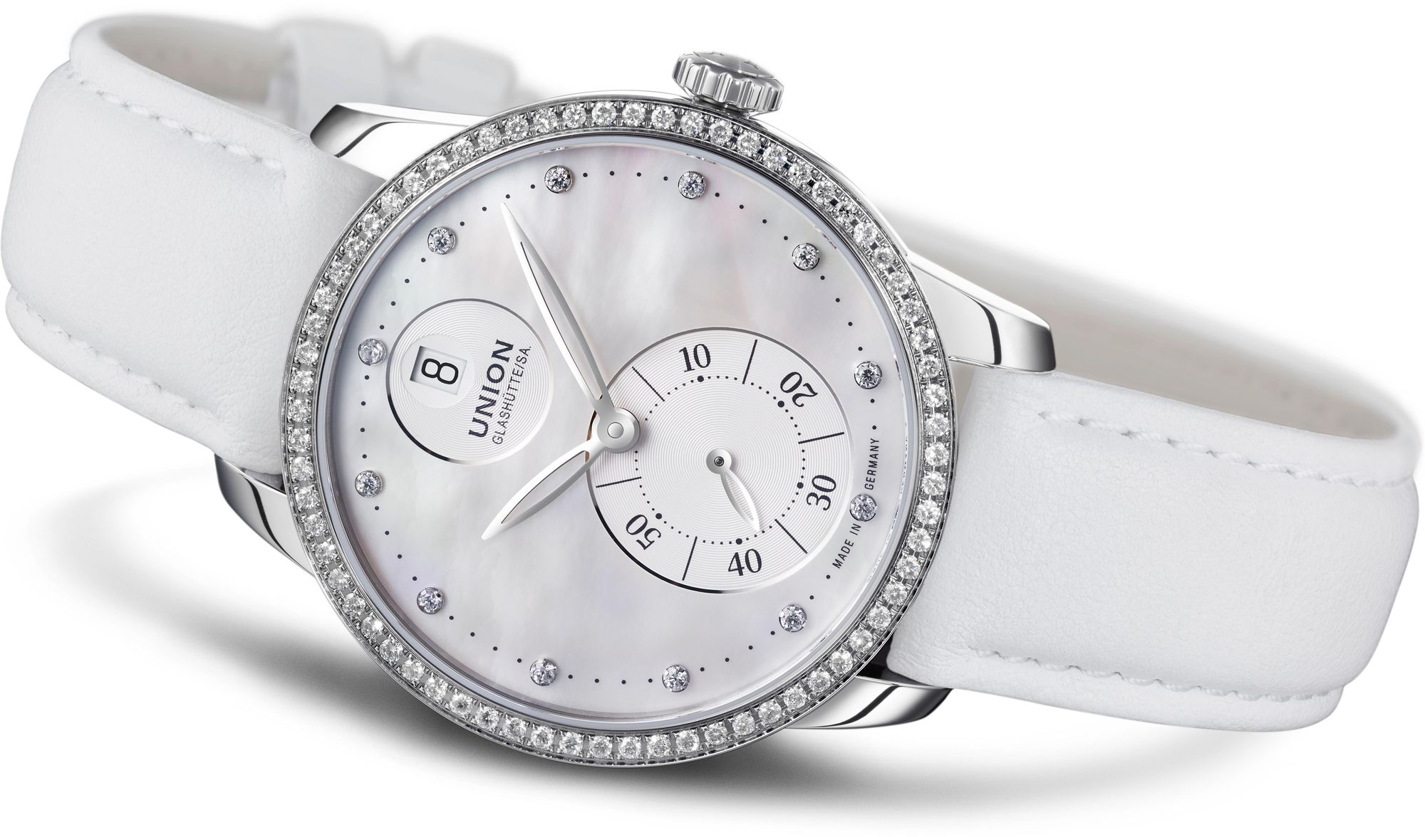 Union Glashütte Seris kleine Sekunde D013.228.66.116.00 Reloj Automático para mujeres