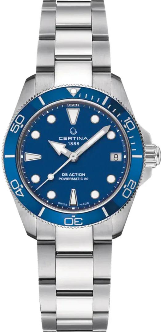 Certina DS ACTION Lady C032.007.11.041.00 Damen Automatikuhr 80h Gangreserve