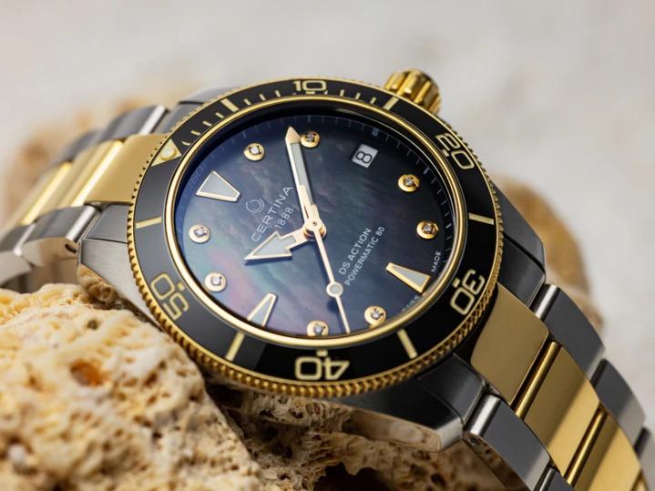 Certina DS ACTION Lady C032.007.22.126.00 Damen Automatikuhr mit echten Diamanten Certina DS ACTION Lady C032.007.22.126.00 Damen Automatikuhr mit echten Diamanten