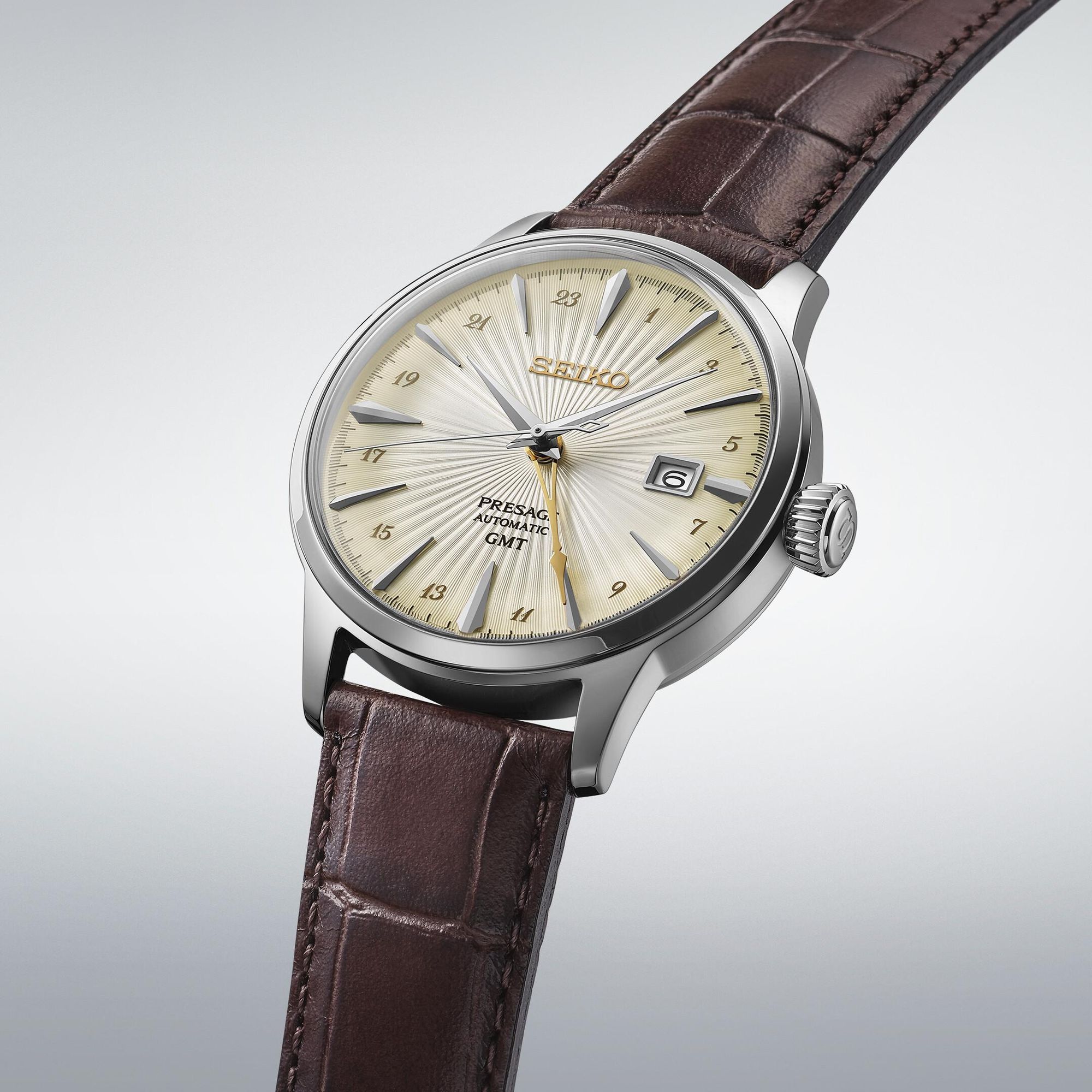 Seiko Presage automatic GMT SSK041J1 Automatisch horloge voor heren