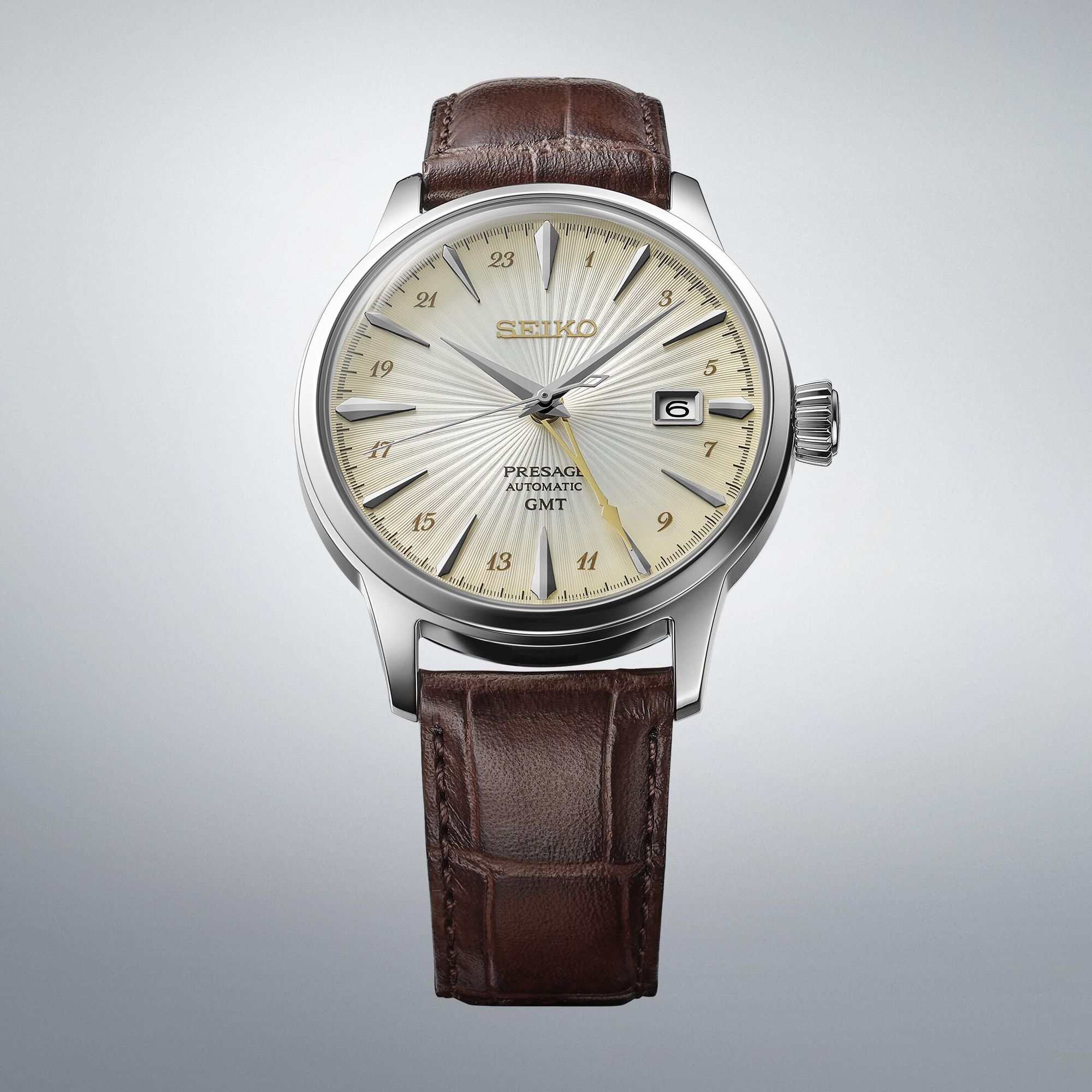 Seiko Presage automatic GMT SSK041J1 Herren Automatikuhr