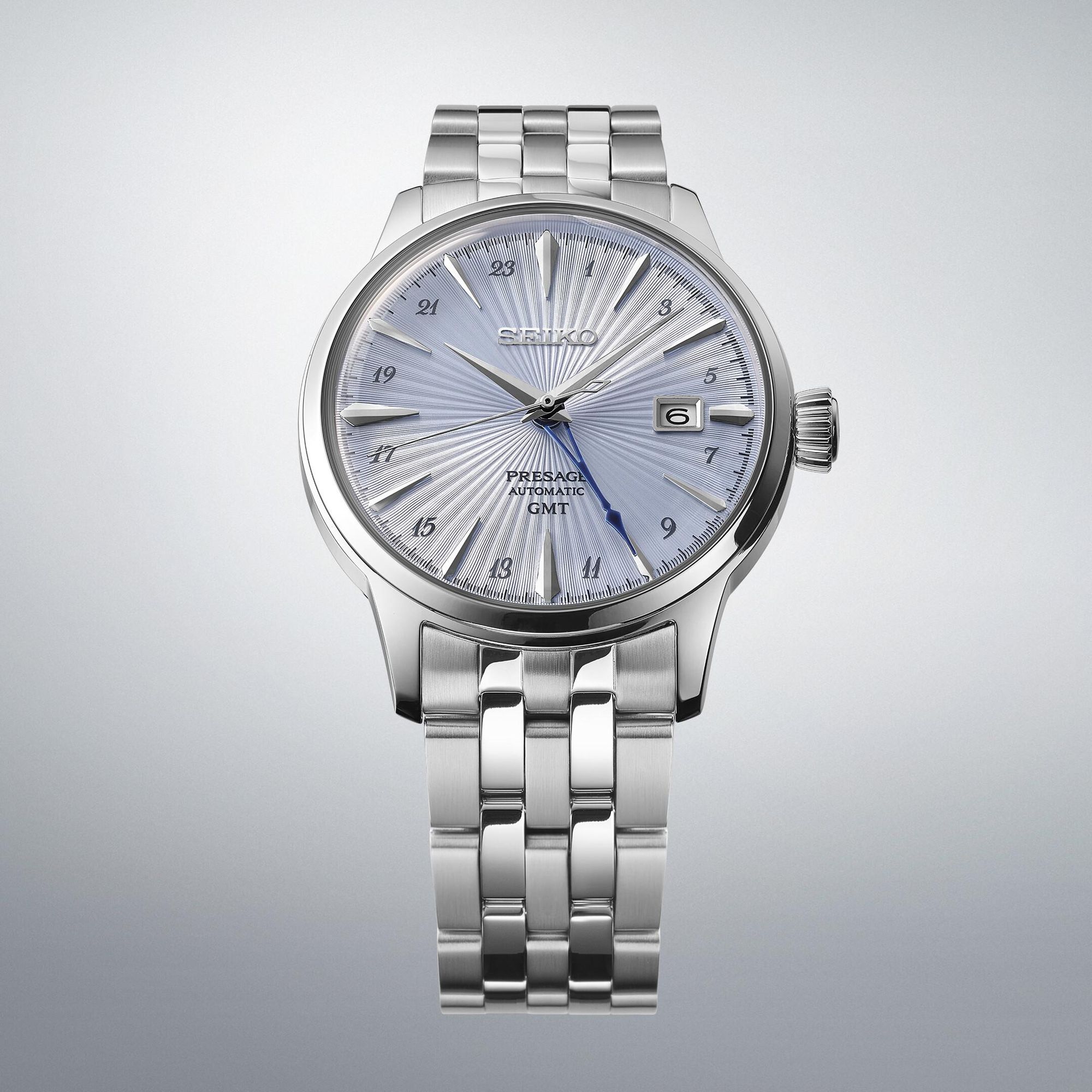 Seiko Presage automatic GMT SSK037J1 Herren Automatikuhr