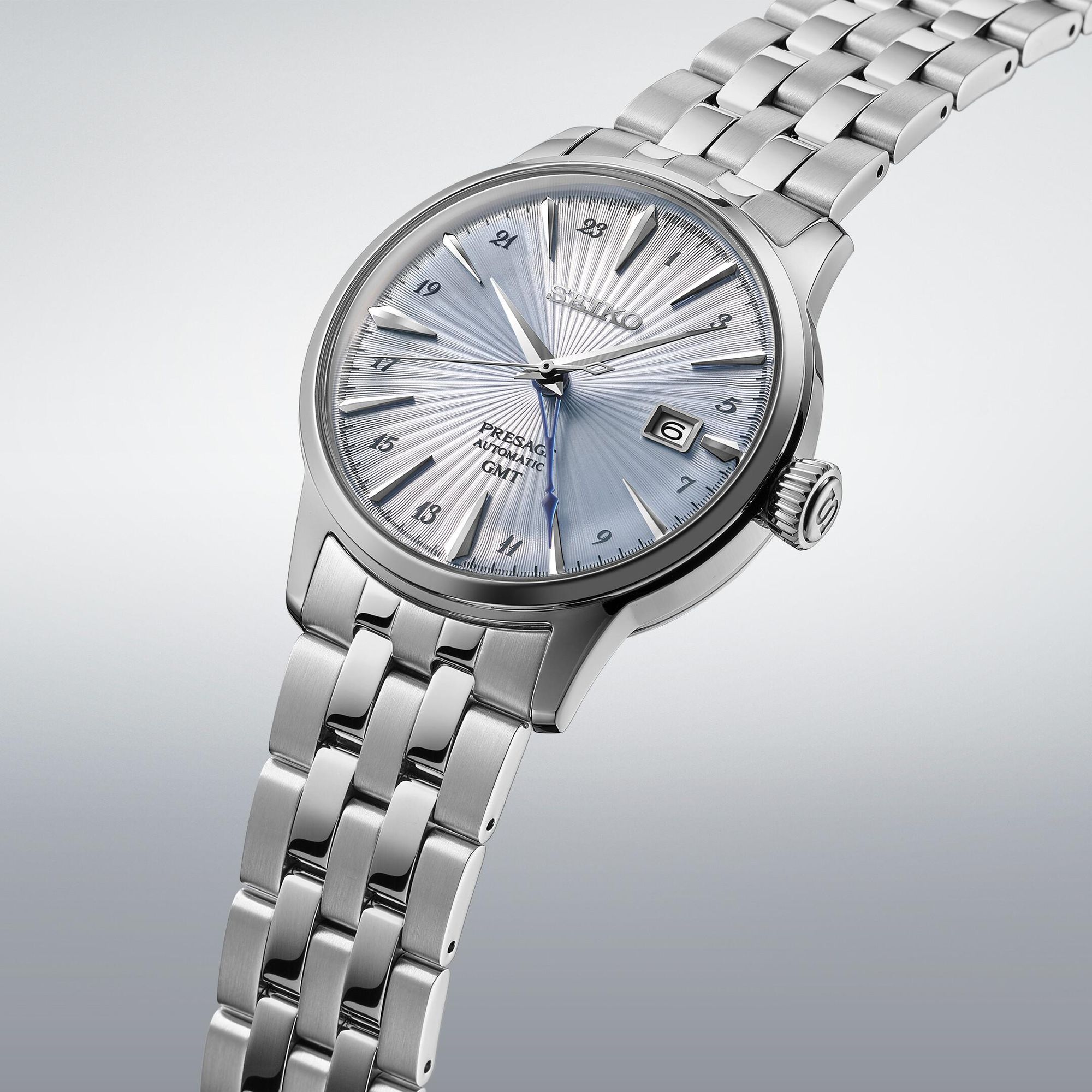 Seiko Presage automatic GMT SSK037J1 Herren Automatikuhr