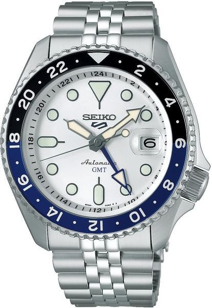 Seiko 5 SKX Series GMT SSK033K1 Herren Automatikuhr Seiko 5 SKX Series GMT SSK033K1 Herren Automatikuhr