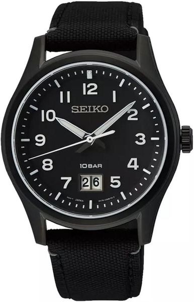 Seiko Quartz SUR571P1 Heren armbandhorloge