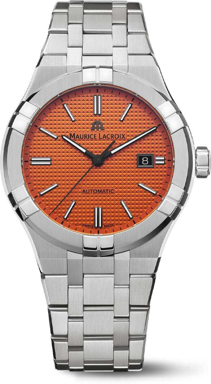 Maurice Lacroix Aikon Strap-Promotion AI6008-SS00F-530-E Reloj Automático para hombres Con pulsera adicional