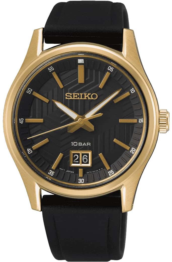 Seiko Quartz SUR560P1 Herrenarmbanduhr