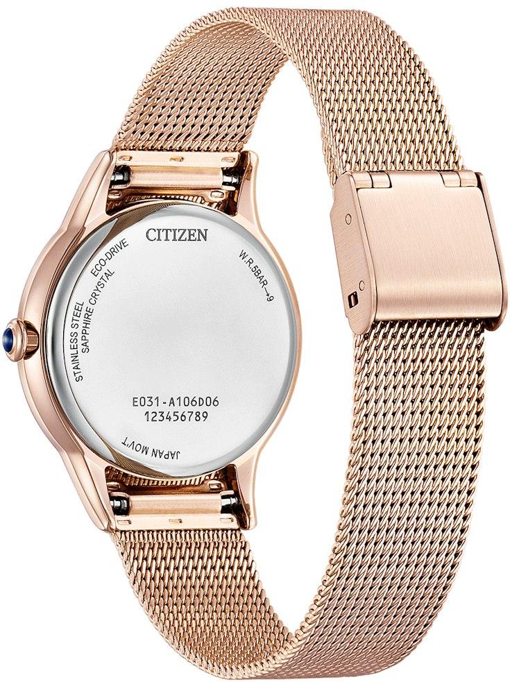 Citizen Eco-Drive EM1153-88A Montre Bracelet pour femmes