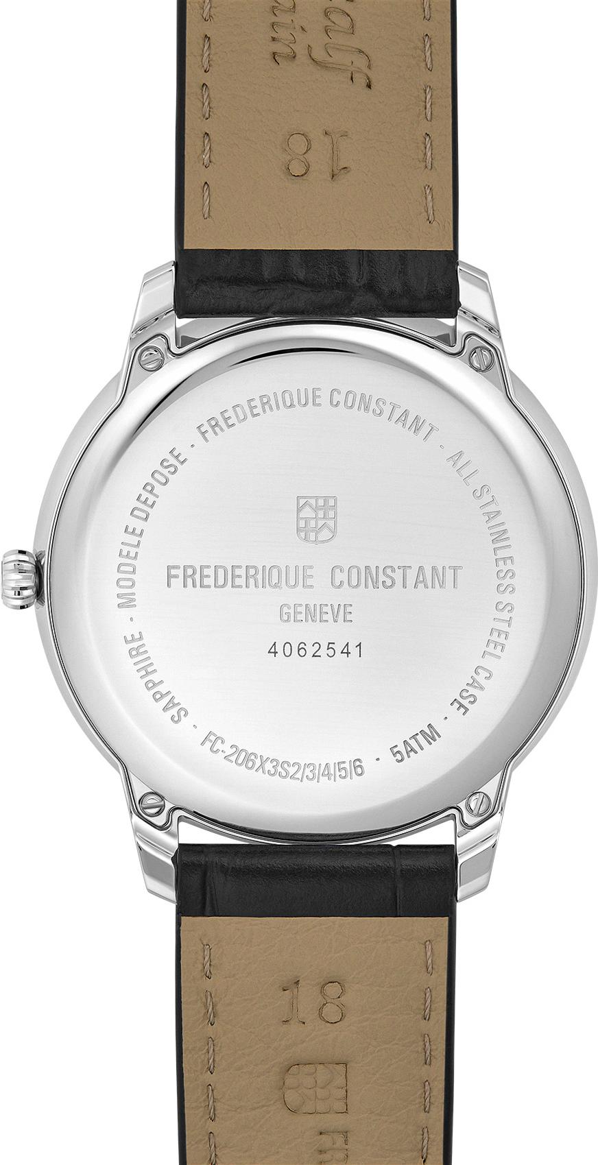 Frederique Constant Geneve QUARTZ MOONPHASE FC-206B3S6 Heren armbandhorloge