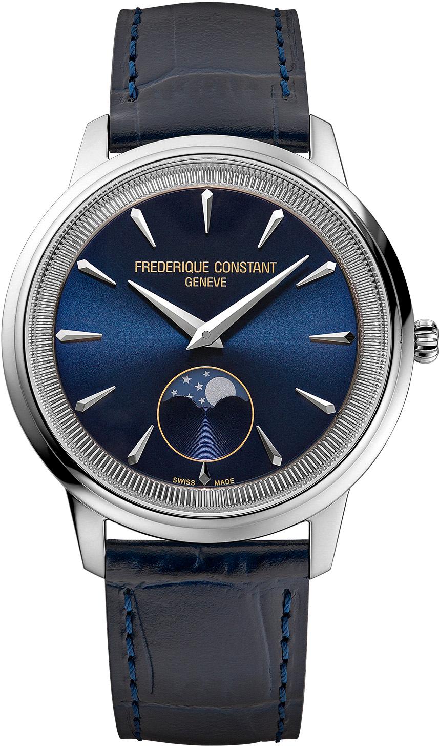 Frederique Constant Geneve QUARTZ MOONPHASE FC-206N3S6 Montre-Bracelet pour hommes