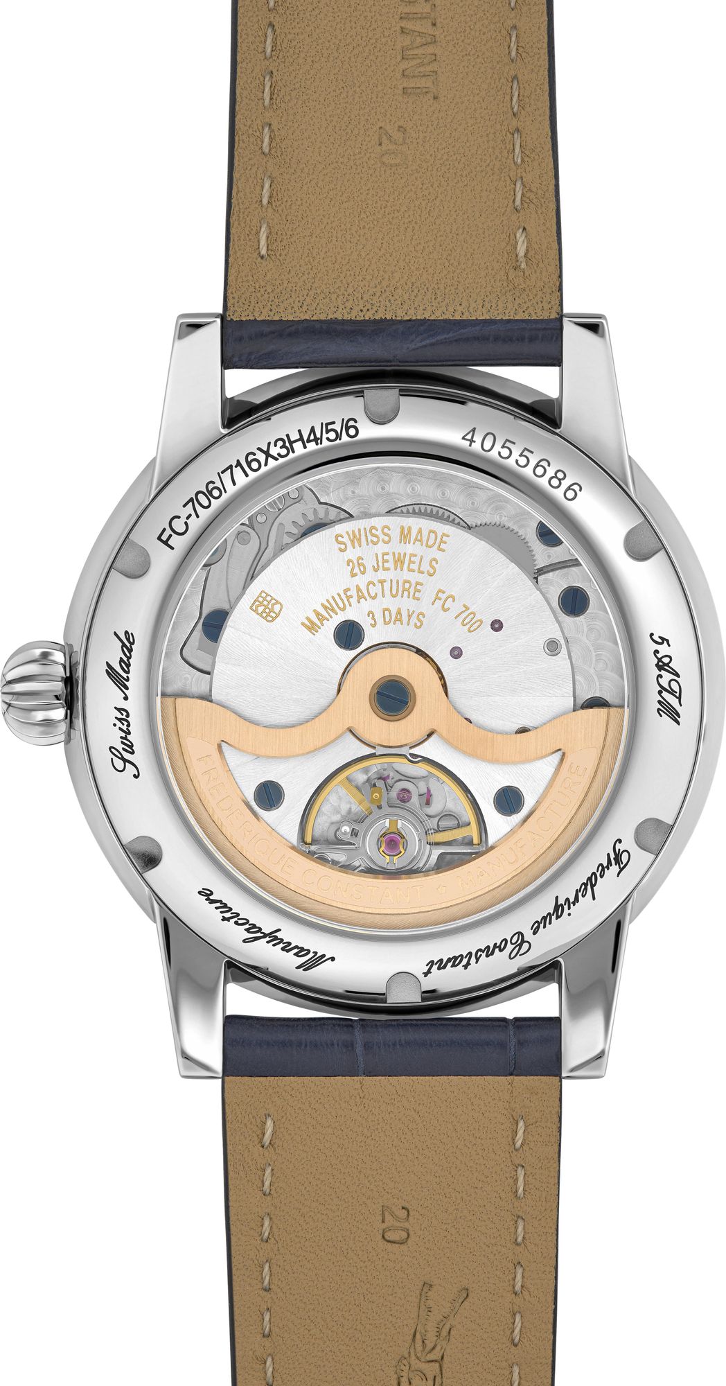 Frederique Constant Geneve CLASSIC MOONPHASE DATE FC-716S3H6 Automatisch horloge voor heren