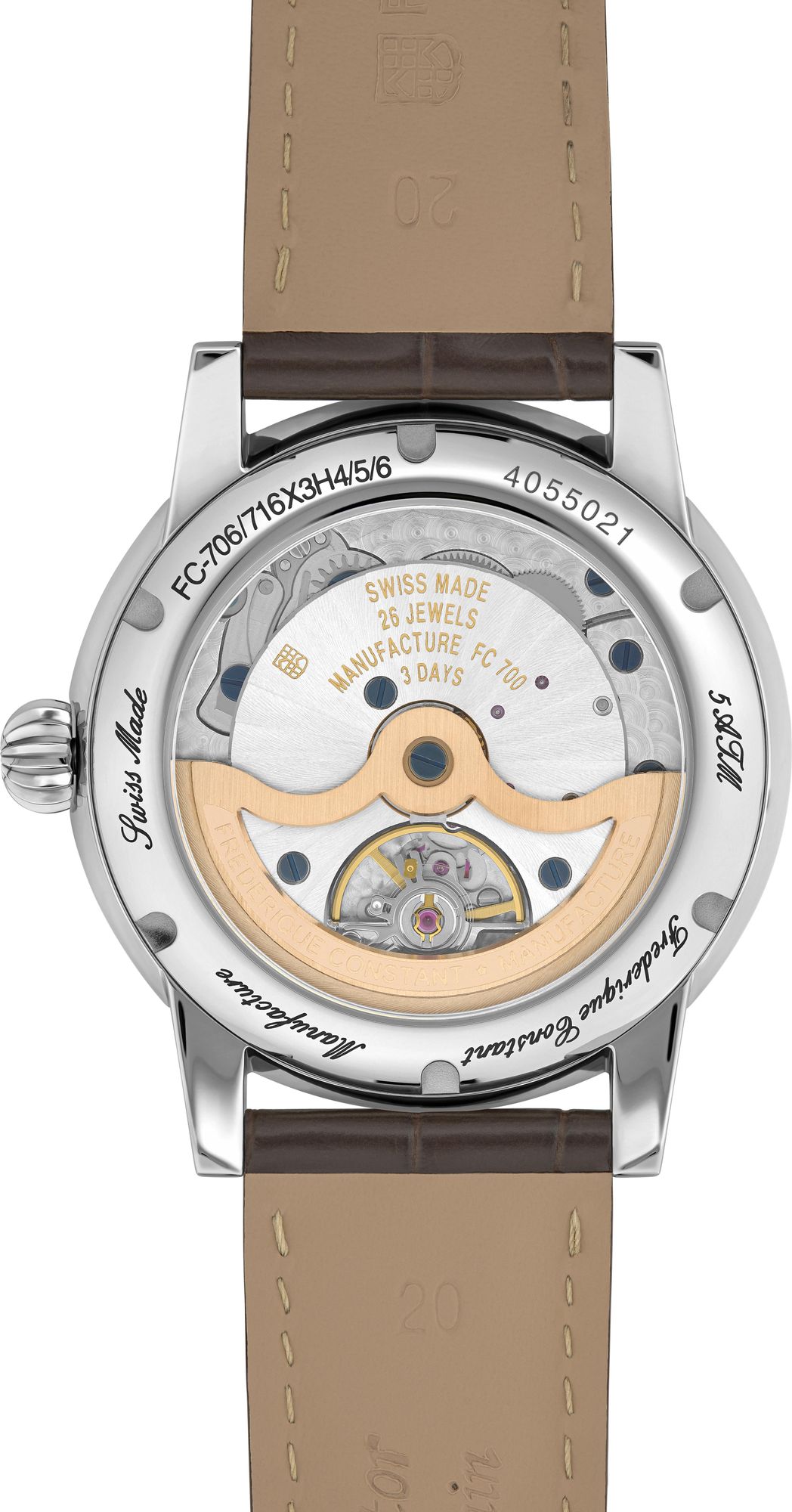 Frederique Constant Geneve CLASSIC DATE FC-706SAL3H6 Automatisch horloge voor heren