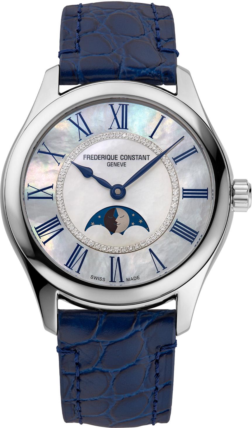 Frederique Constant Geneve ELEGANCE LUNA FC-331MPWND3B6 Montre Automatique pour femmes