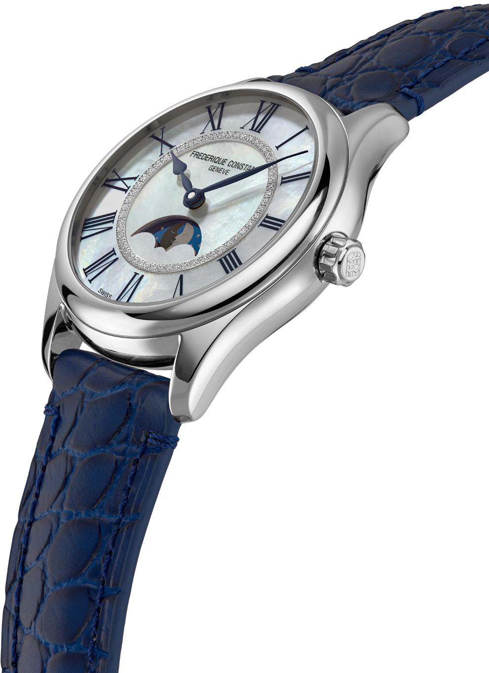 Frederique Constant Geneve ELEGANCE LUNA FC-331MPWND3B6 Montre Automatique pour femmes