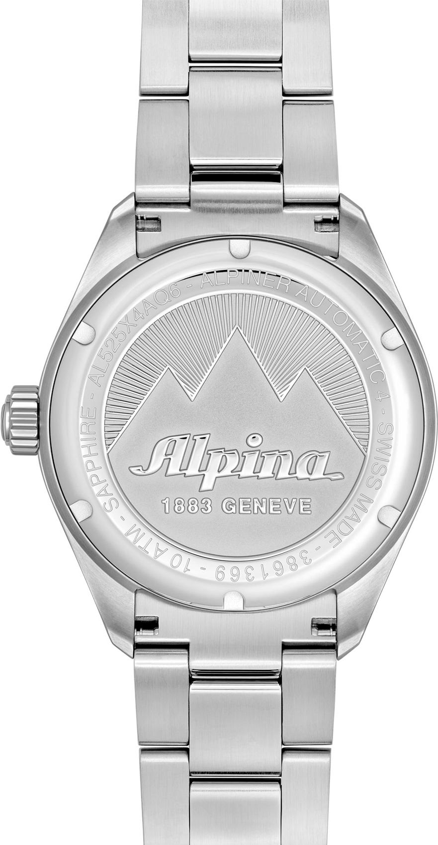 Alpina Geneve ALPINER 4 AUTOMATIC AL-525NS4AQ6B Montre Automatique pour hommes