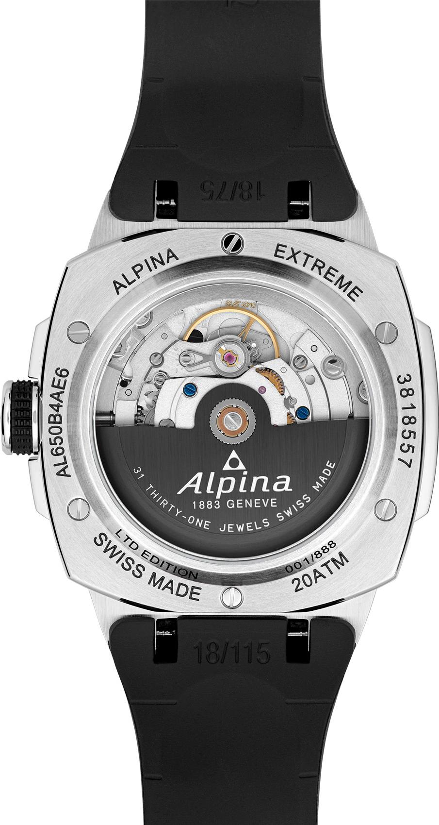 Alpina Geneve EXTREME REGULATOR AUTOMATIC AL-650B4AE6 Heren armbandhorloge