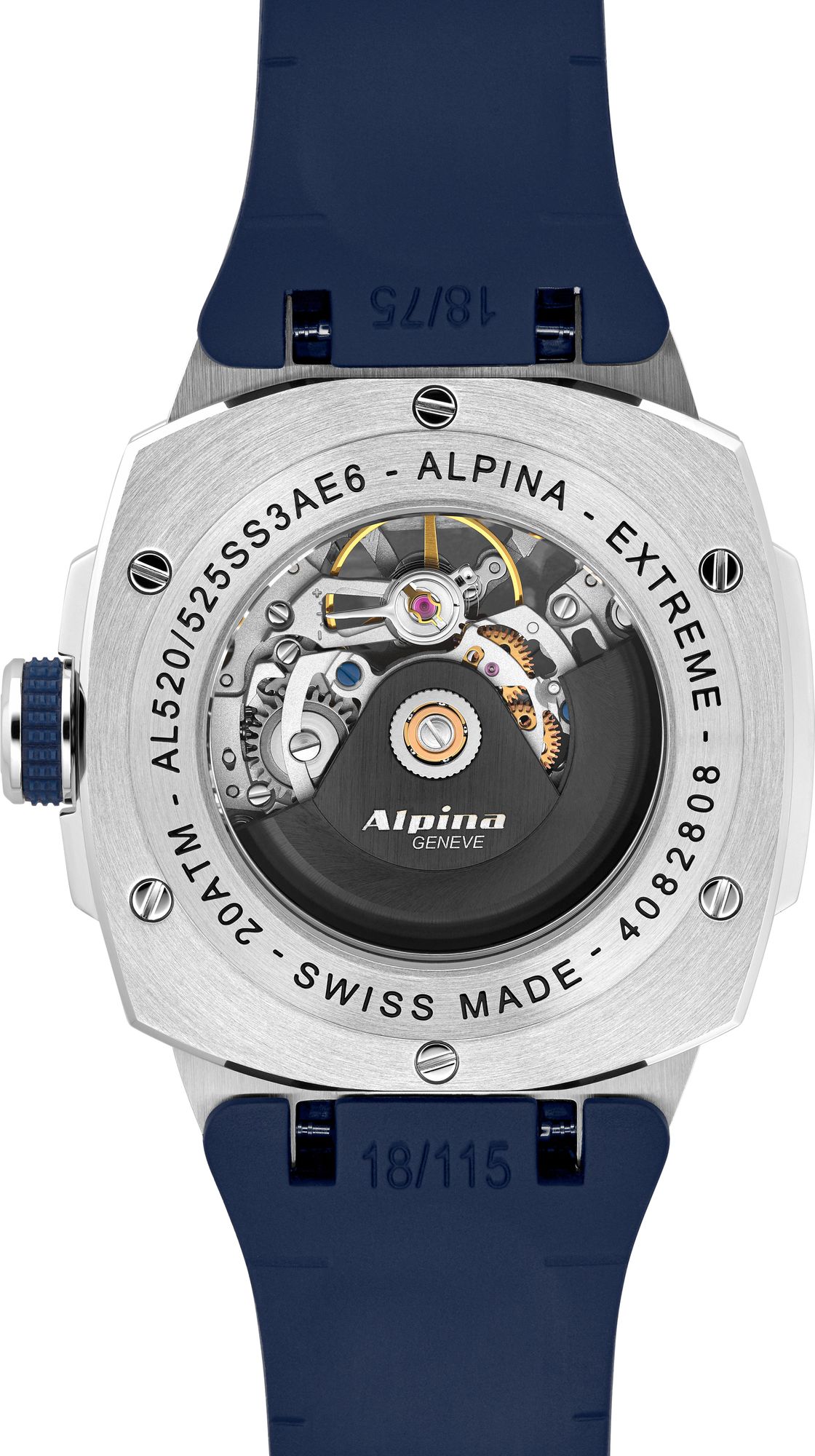 Alpina Geneve EXTREME SKELETON AUTOMATIC AL-520NSKT3AE6 Montre Automatique pour hommes