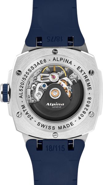 Alpina Geneve EXTREME SKELETON AUTOMATIC AL-520NSKT3AE6 Orologio automatico uomo Orologio da immersione Alpina Geneve EXTREME SKELETON AUTOMATIC AL-520NSKT3AE6 Orologio automatico uomo Orologio da immersione