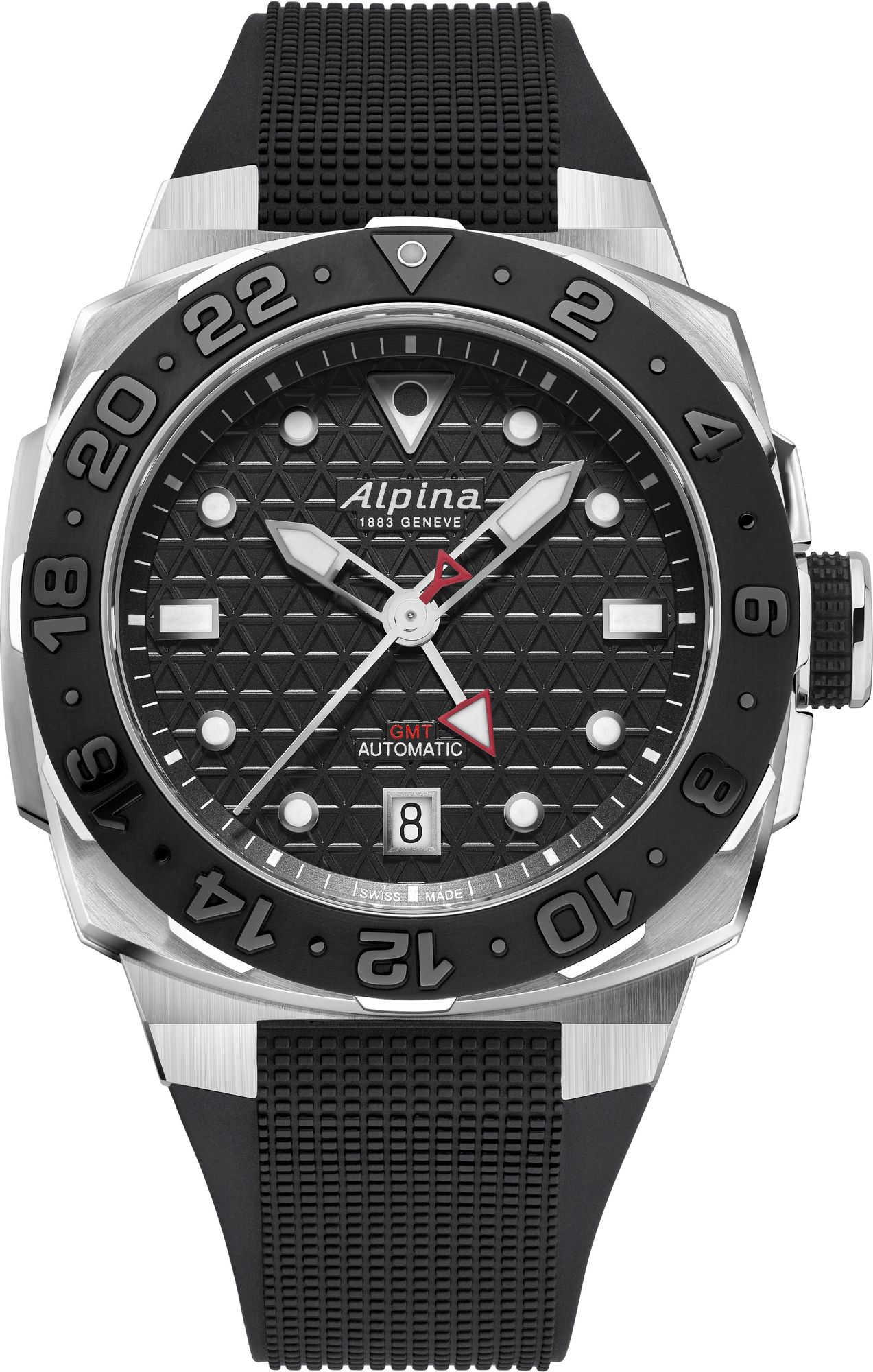 Alpina Geneve DIVER EXTREME AUTOMATIC GMT AL-560B3VE6 Montre Automatique pour hommes