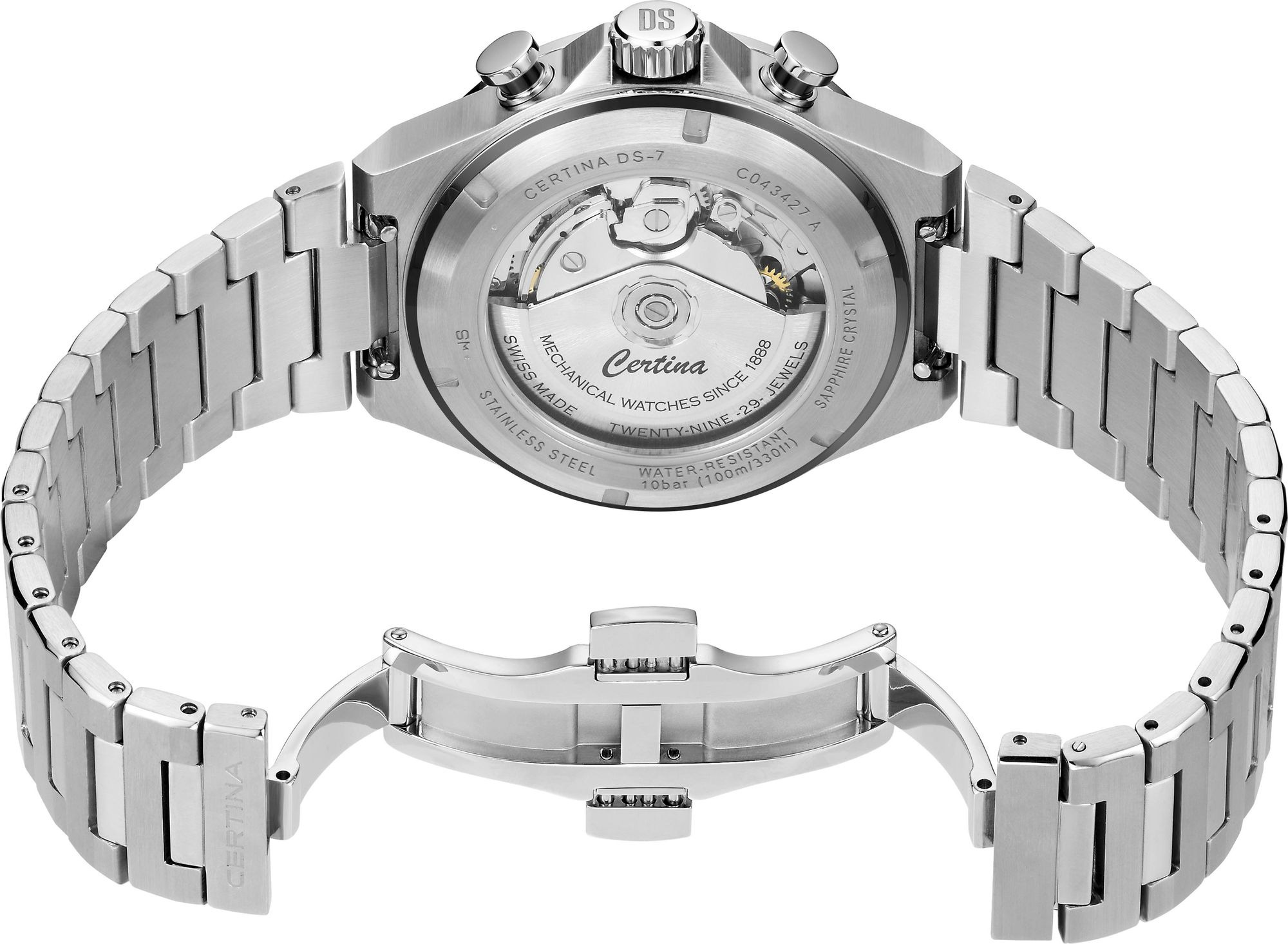 Certina DS-7 Chrono Auto C043.427.21.051.00 Cronógrafo para hombres