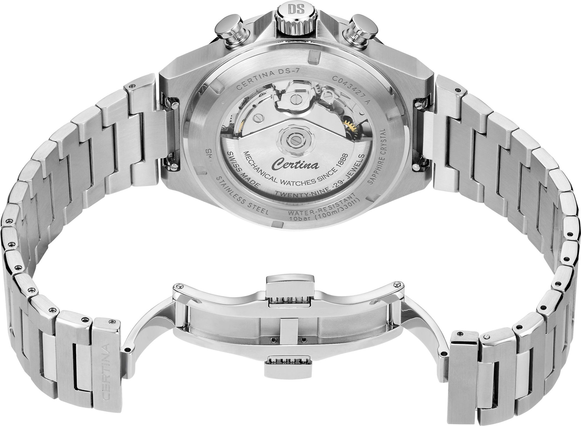 Certina DS-7 Chrono Auto C043.427.11.091.00 Cronografo uomo