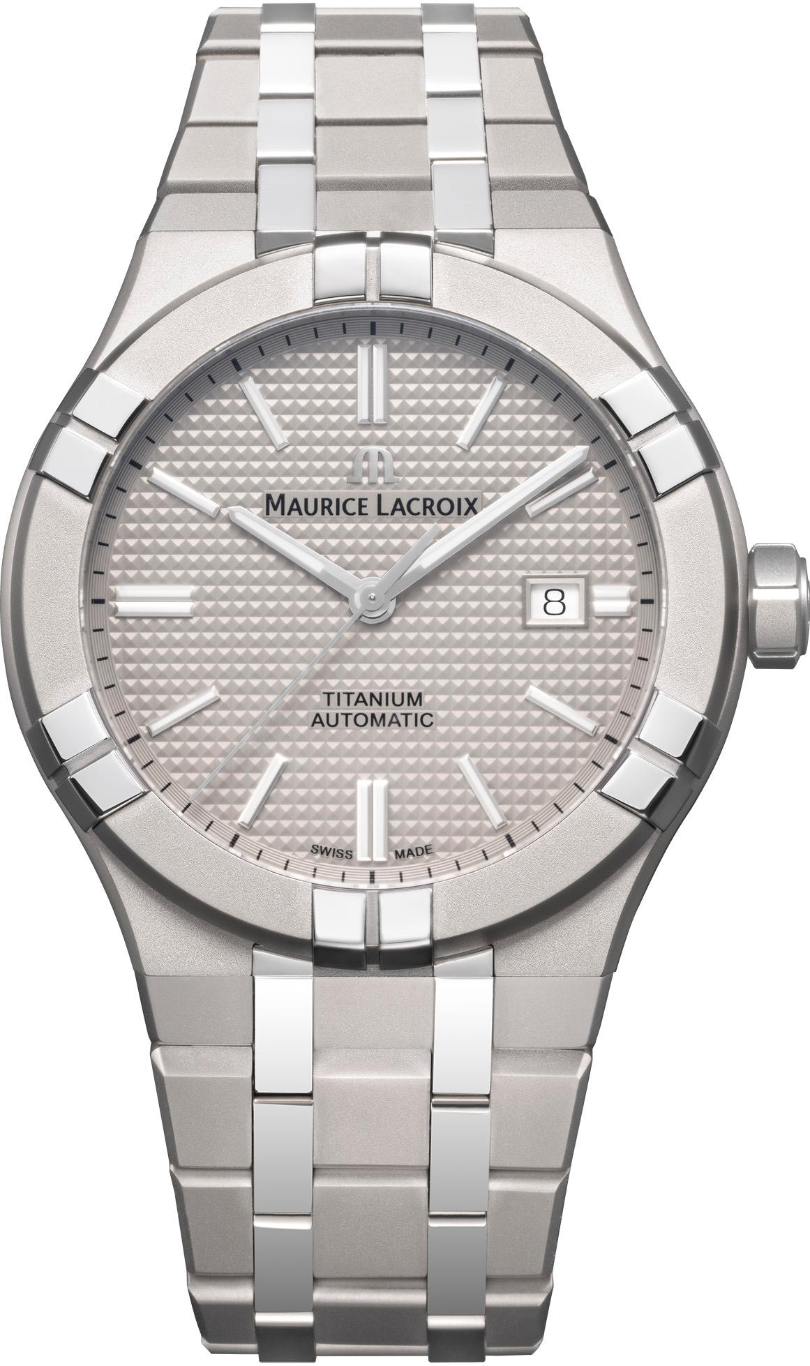 Maurice Lacroix Aikon Automatic Titanium AI6008-TT032-230-1 Automatisch horloge voor heren