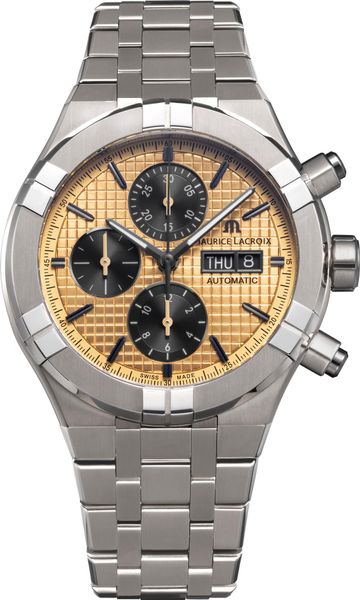 Maurice Lacroix Aikon Automatic Chronograph Titanium AI6038-TT032-530-1 Herren Automatikchronograph Maurice Lacroix Aikon Automatic Chronograph Titanium AI6038-TT032-530-1 Herren Automatikchronograph