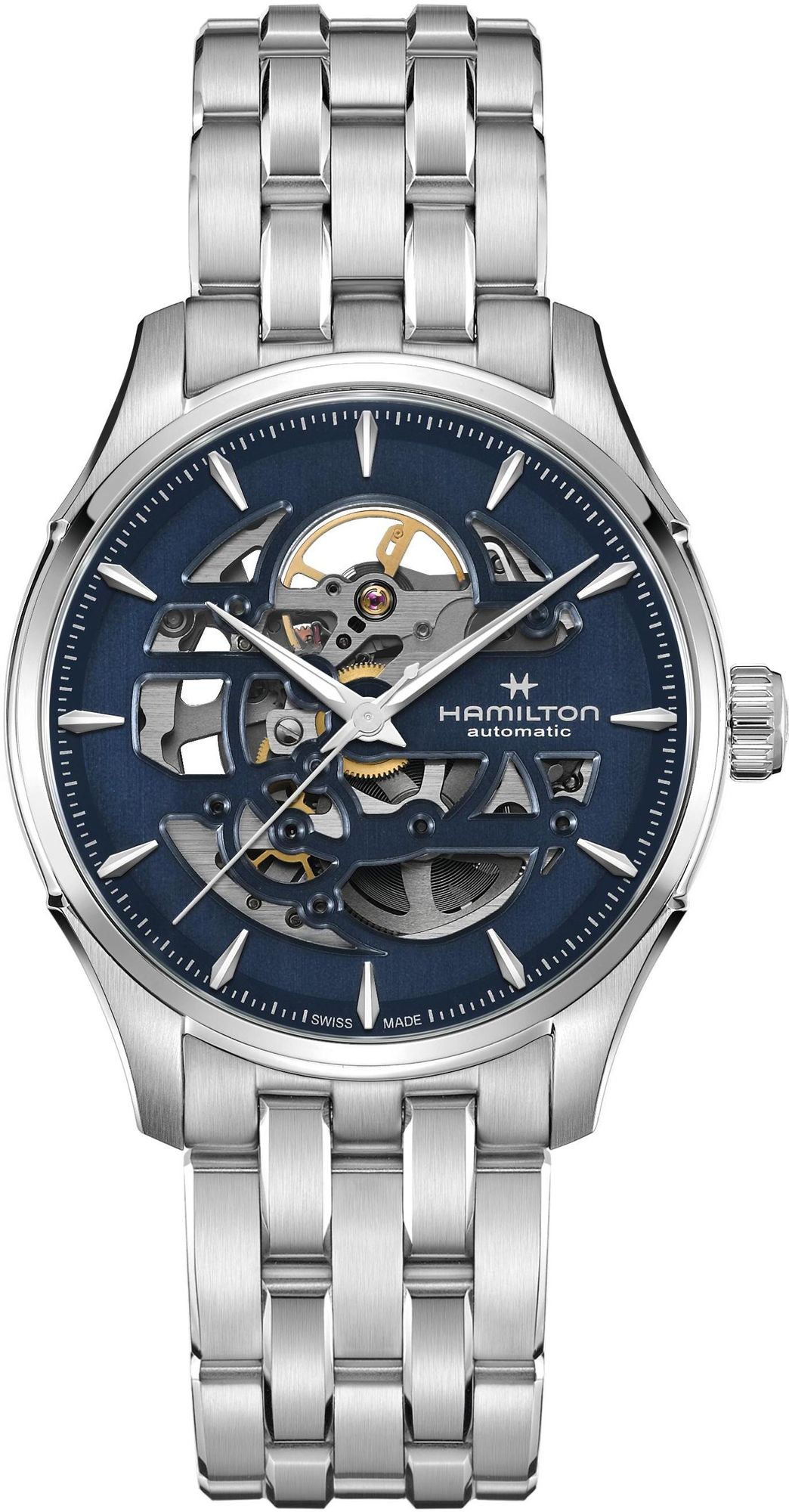 Hamilton Jazzmaster H42535141 Orologio automatico uomo Riserva de marcia de 80 ore