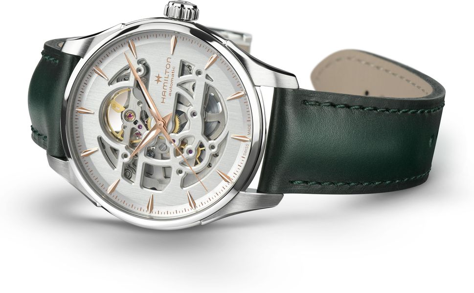Hamilton Jazzmaster Skeleton H42535810 Orologio automatico uomo Riserva de marcia de 80 ore Hamilton Jazzmaster Skeleton H42535810 Orologio automatico uomo Riserva de marcia de 80 ore