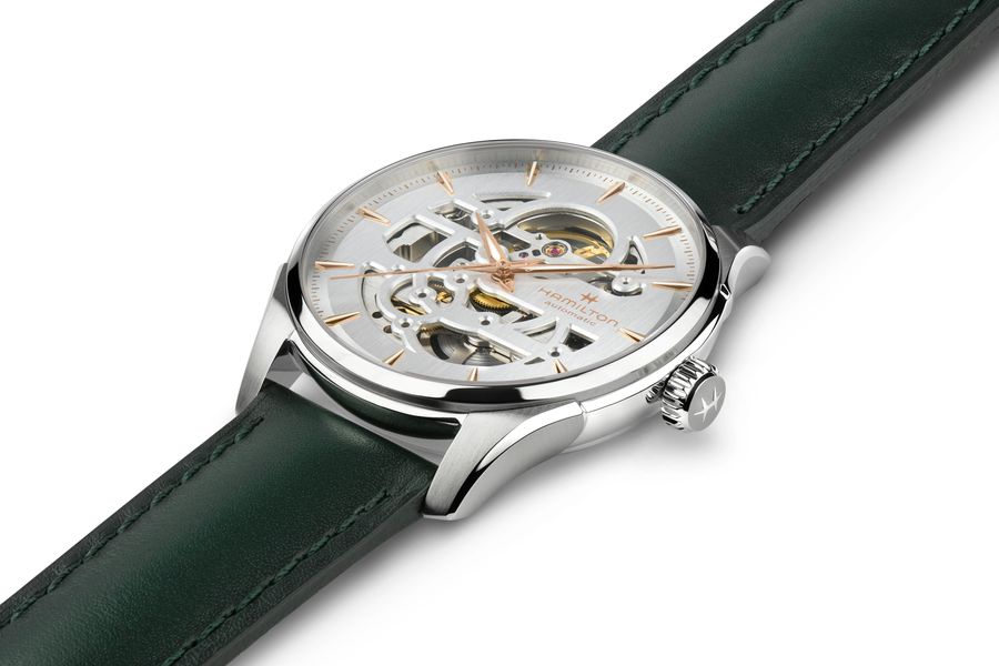 Hamilton Jazzmaster Skeleton H42535810 Orologio automatico uomo Riserva de marcia de 80 ore Hamilton Jazzmaster Skeleton H42535810 Orologio automatico uomo Riserva de marcia de 80 ore