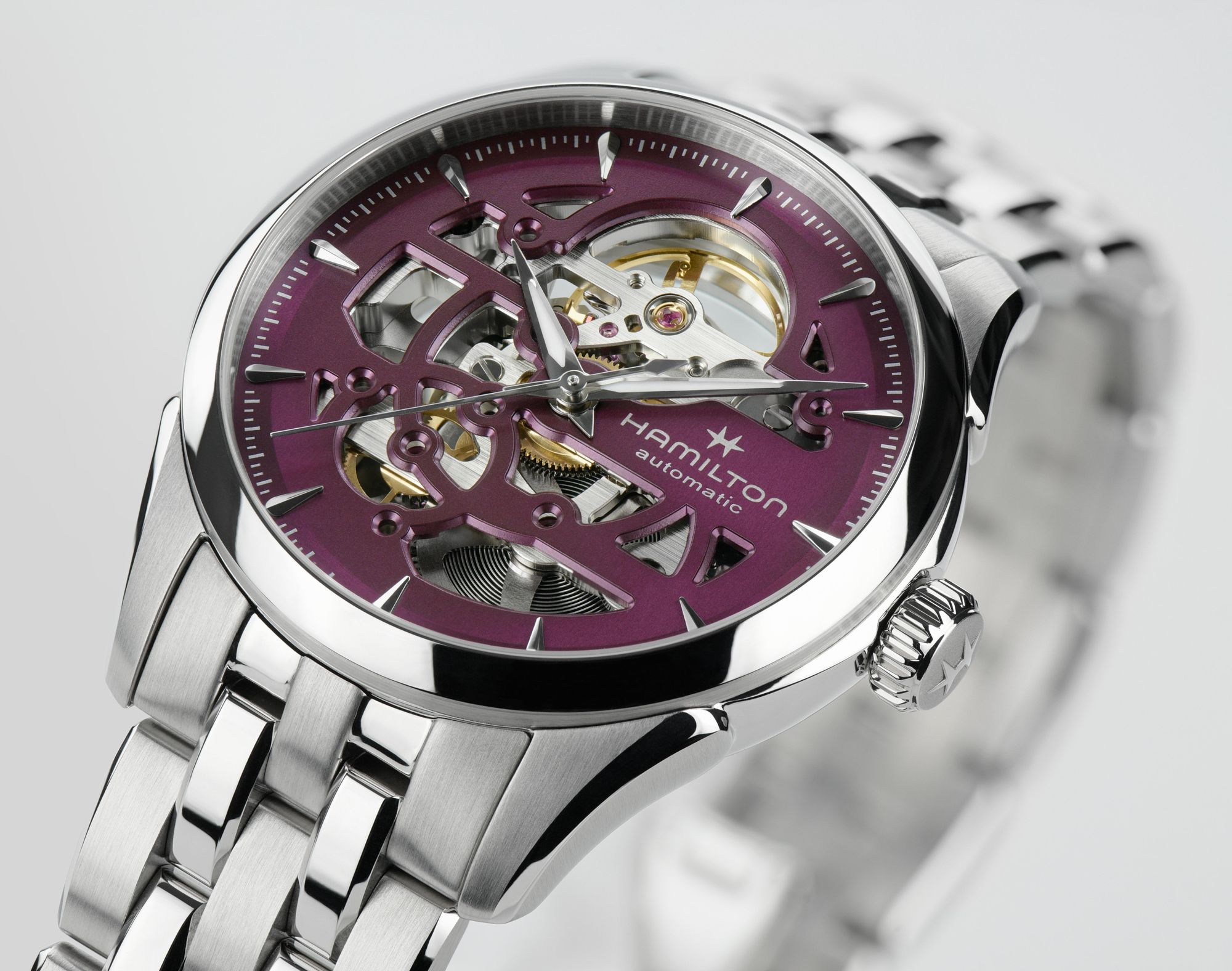 Hamilton Jazzmaster Skeleton Lady H32265101 Damen Automatikuhr