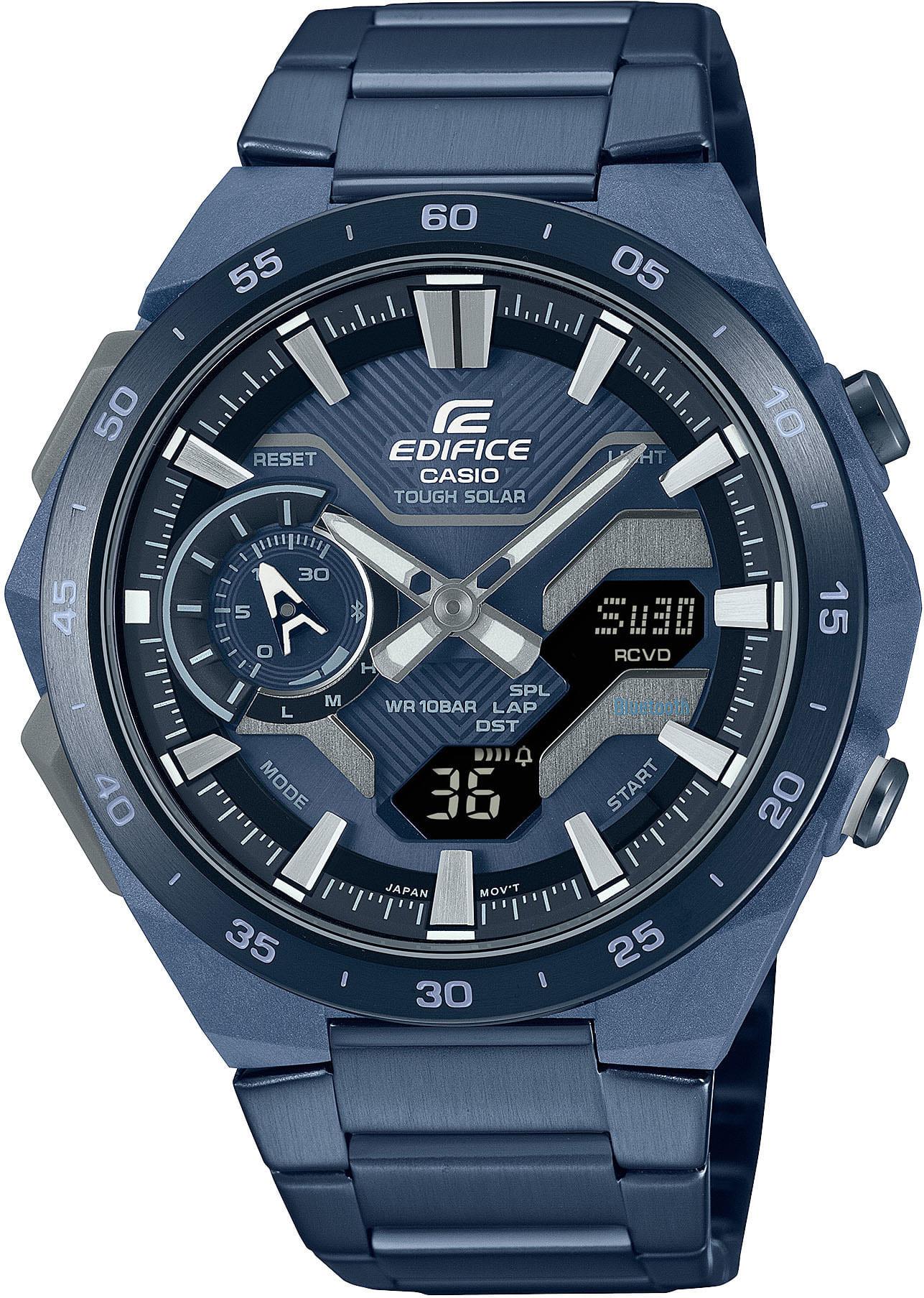 Casio Edifice Bluetooth ECB-2200CB-2AEF Montre-Bracelet pour hommes Technologie Bluetooth