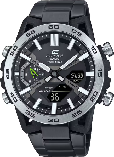 Casio Edifice Bluetooth ECB-2000DD-1AEF Heren armbandhorloge Bluetooth-technologie