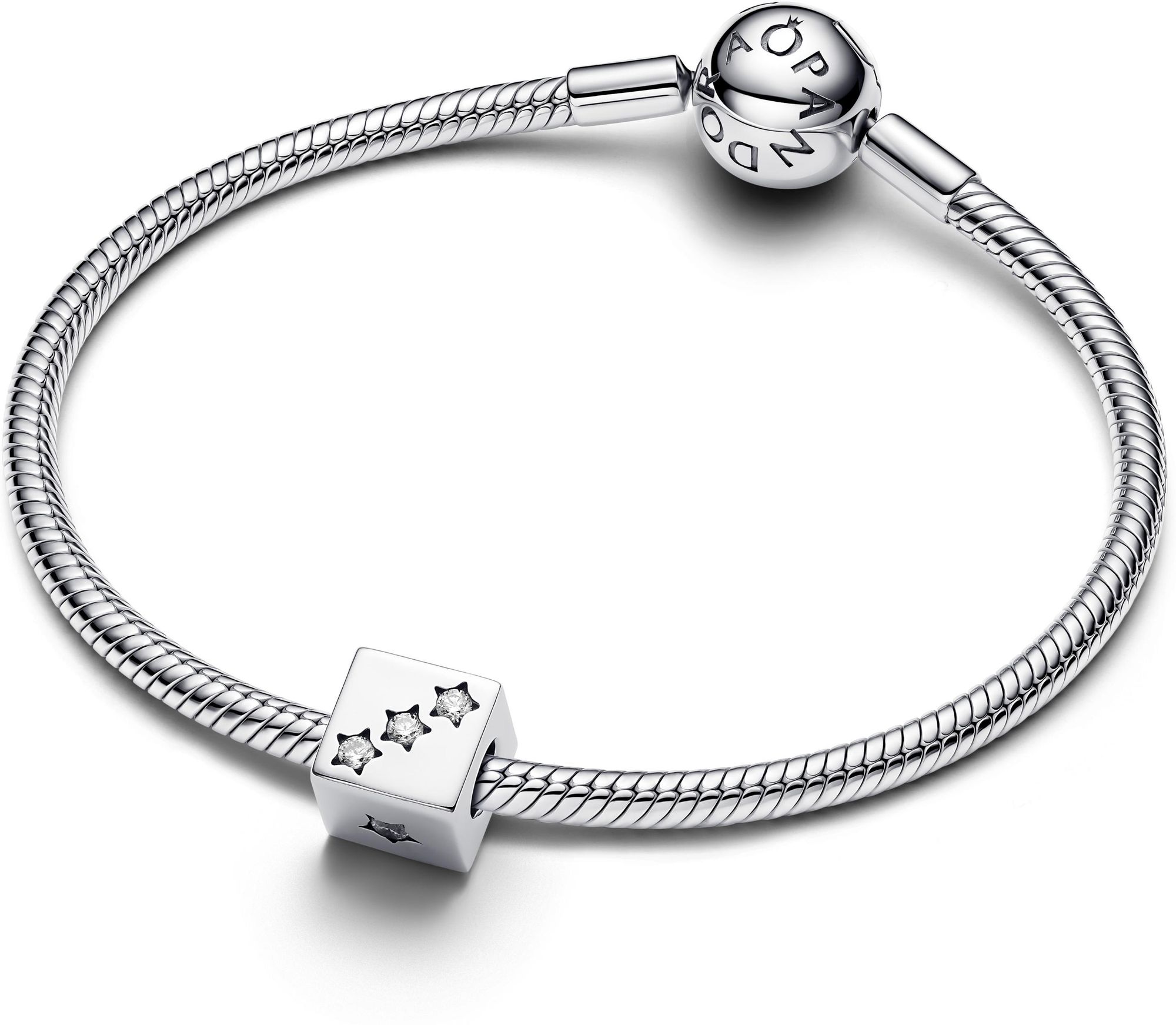 Pandora Sterling silver  Cubic Zirconia Clear 793581C01 Pendente