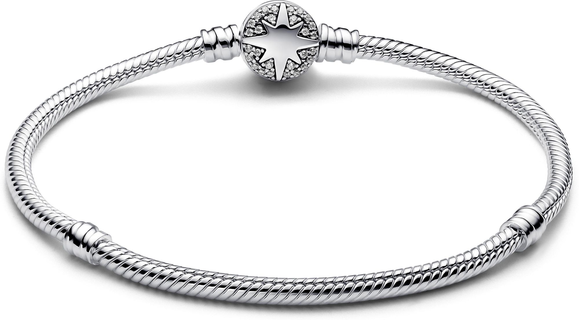 Pandora Sterling silver  Cubic Zirconia Clear 593584C01 Dames armband