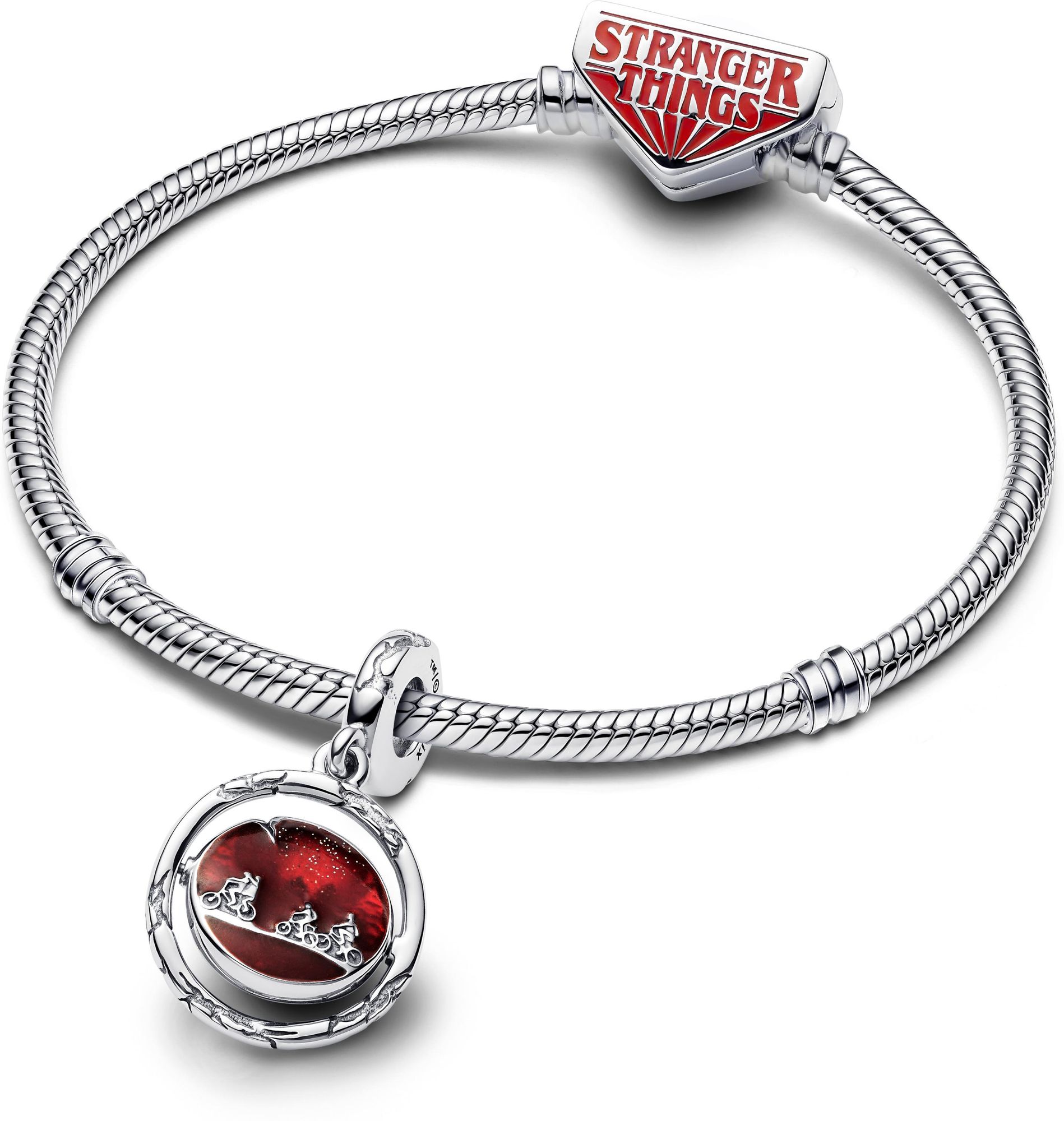 Pandora Sterling silver Enamel  Multicolor 793563C01 Pendente