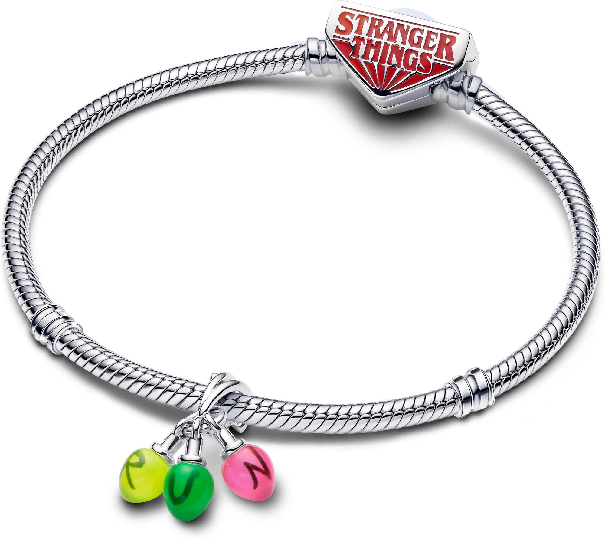 Pandora Sterling silver Enamel Cubic Zirconia Multicolor 793568C01 Anhänger