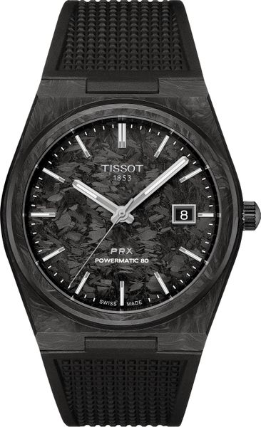 Tissot PRX Powermatic 80 Carbon T137.907.97.201.00 Herren Automatikuhr Tissot PRX Powermatic 80 Carbon T137.907.97.201.00 Herren Automatikuhr