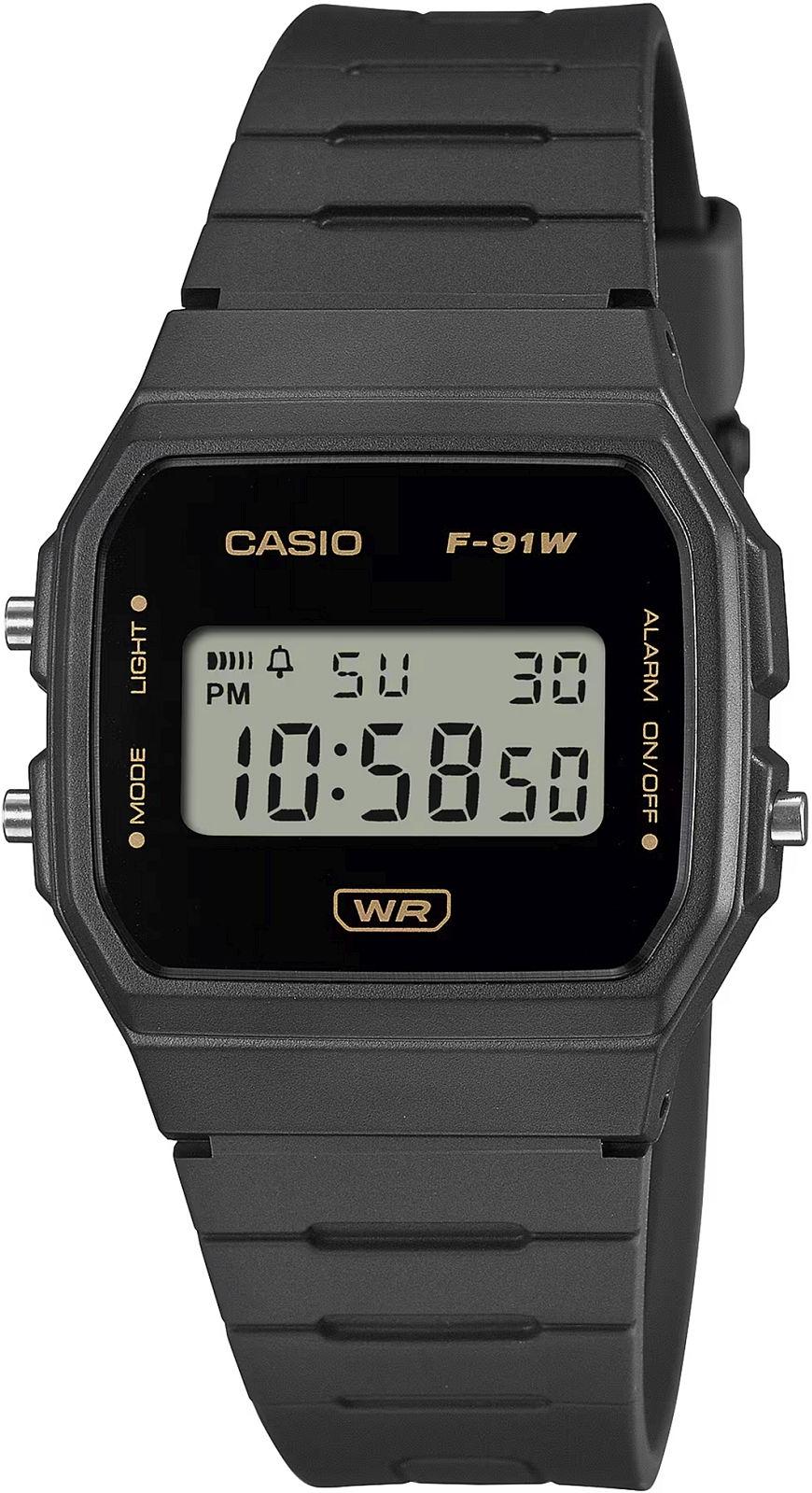 Casio TIMELESS COLLECTION Men F-91WB-8AEF Unisex horloge