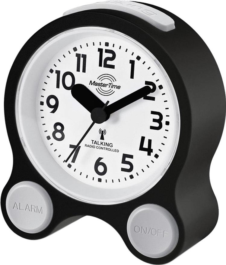 Master Time Sprechender Funk Wecker MTC-71031-12B Réveil