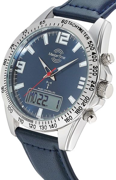 Master Time Sporty Big Date Chronograph MTGA-10876-32L Radioklok voor heren Master Time Sporty Big Date Chronograph MTGA-10876-32L Radioklok voor heren