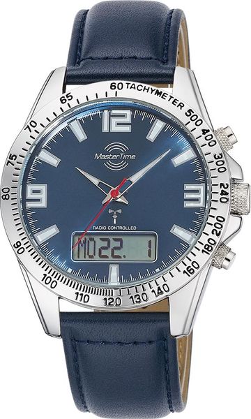 Master Time Sporty Big Date Chronograph MTGA-10876-32L Radioklok voor heren Master Time Sporty Big Date Chronograph MTGA-10876-32L Radioklok voor heren