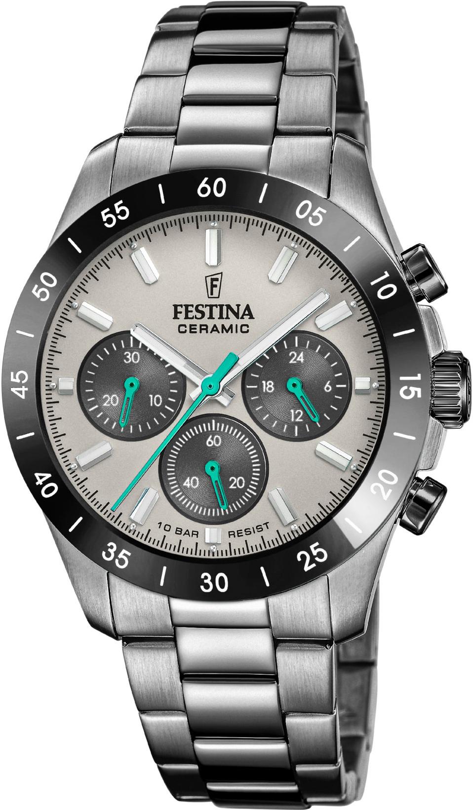 Festina CERAMIC F20703/1 Cronógrafo para hombres